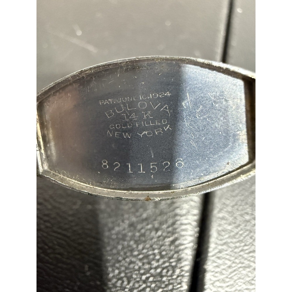 Antique Bulova 1924 Ladies Art Deco Manual Winding 14K GF Watch 15 Jewels - Picture 11 of 16